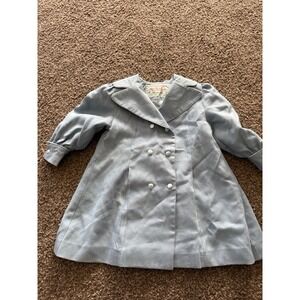 Eileen Smith The Great American Doll Company Vintage Blue Doll Coat One Size